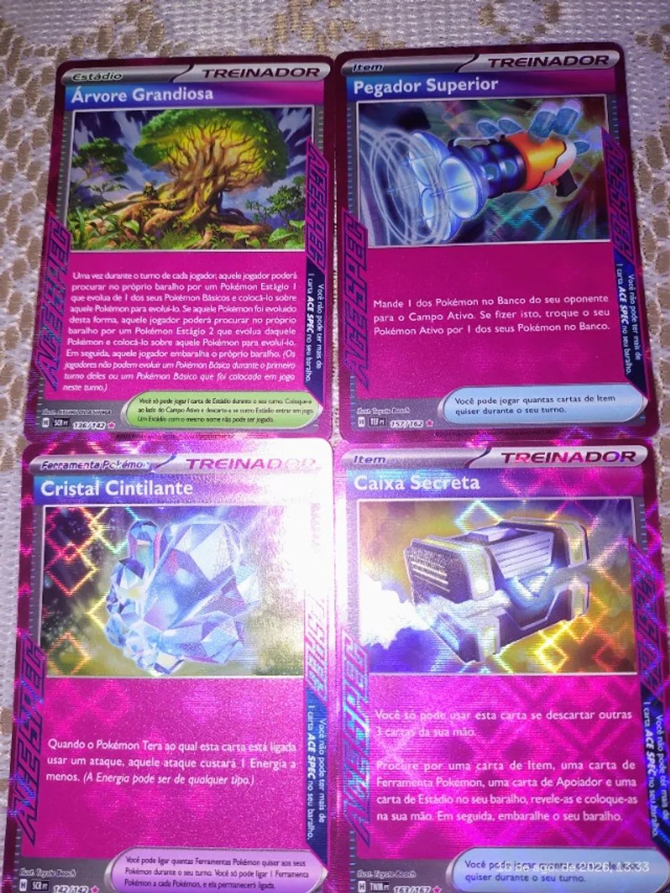Combo de Cartas Pokémon: ACE SPEC - Foto 4