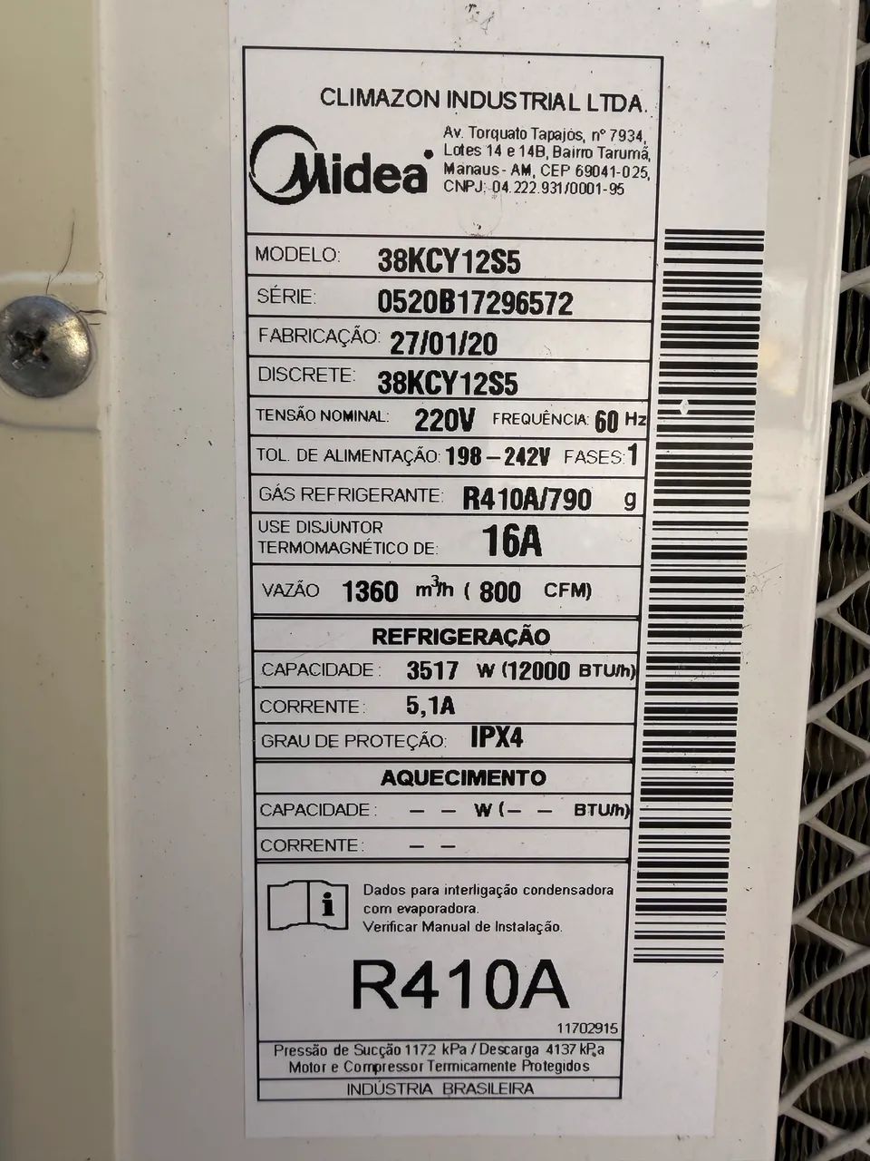 Ar condicionado 12000 btu - Foto 5