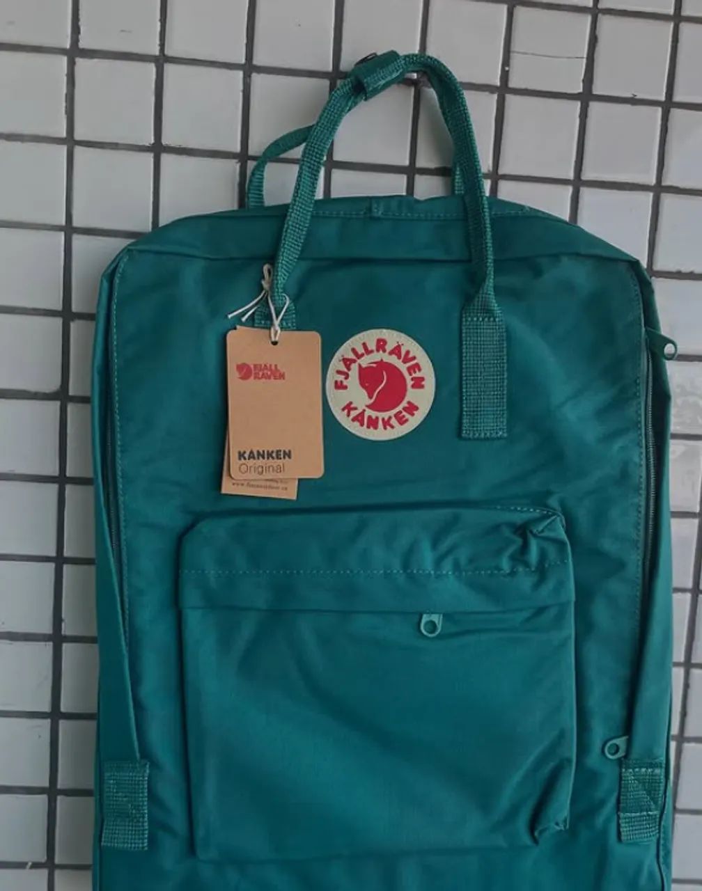 mochila verde