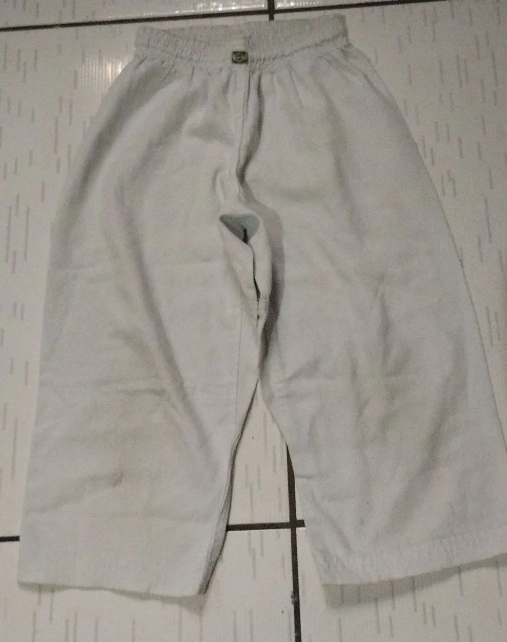 Kimono infantil com calça veste até 5/6 anos. - Foto 2