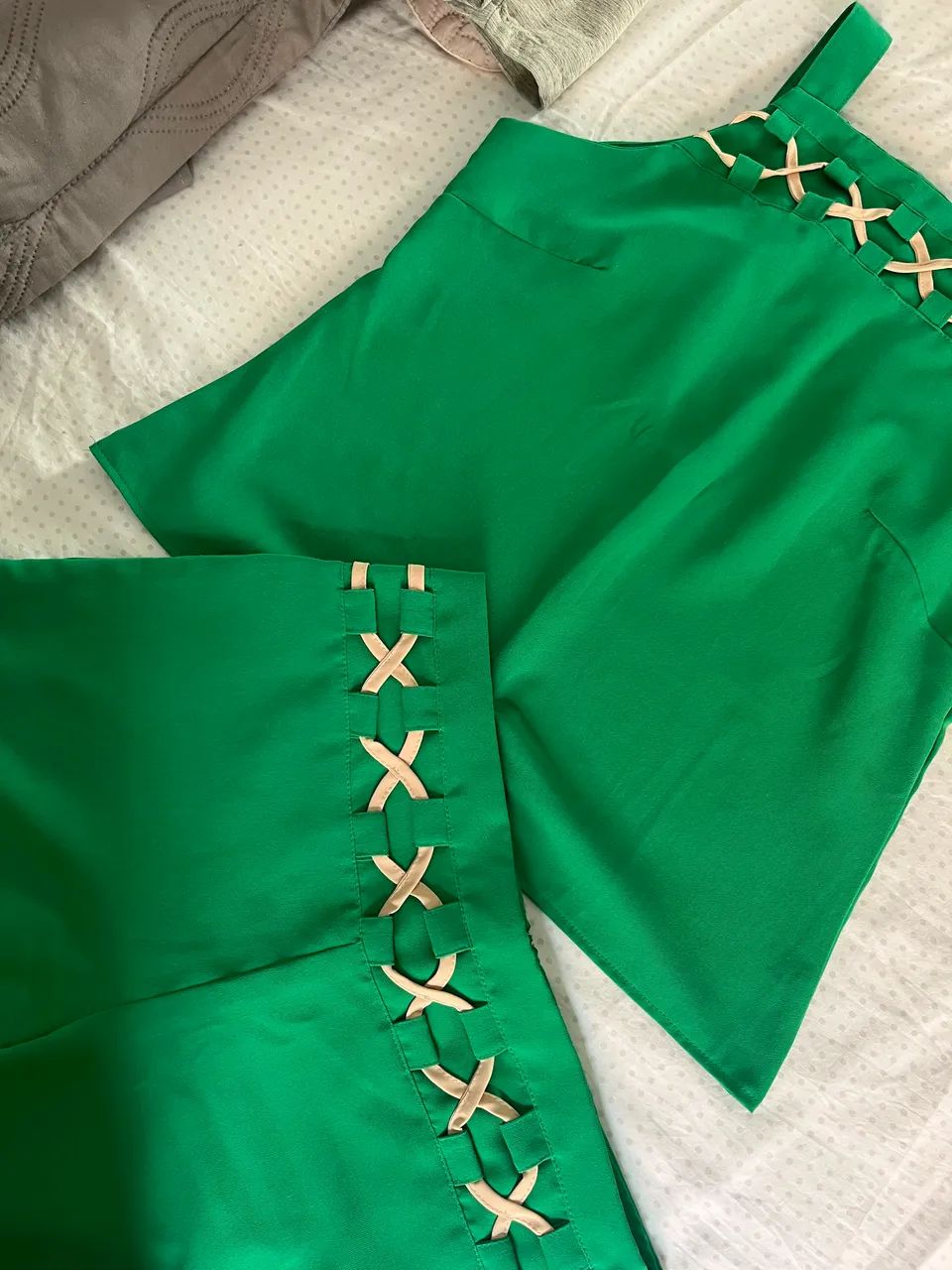 Conjunto verde tamanho 40
