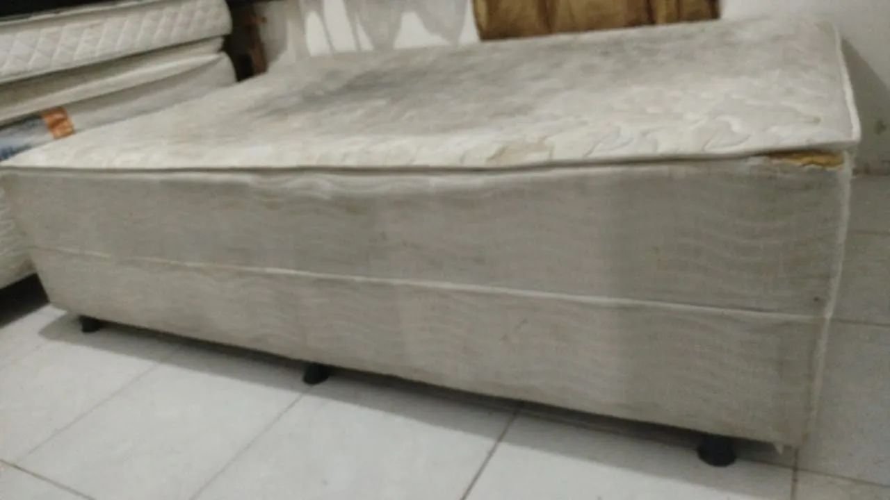 Cama box casal, em molas , entrega grátis - Foto 2