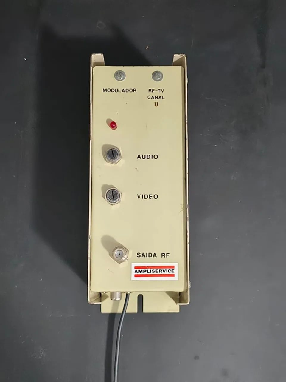 Modulador Rf Tv Analógica Retro Gaming Videogame Antigo