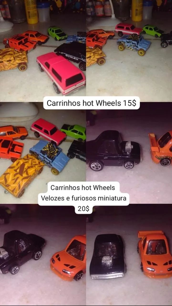Carrinhos hot Wheels 