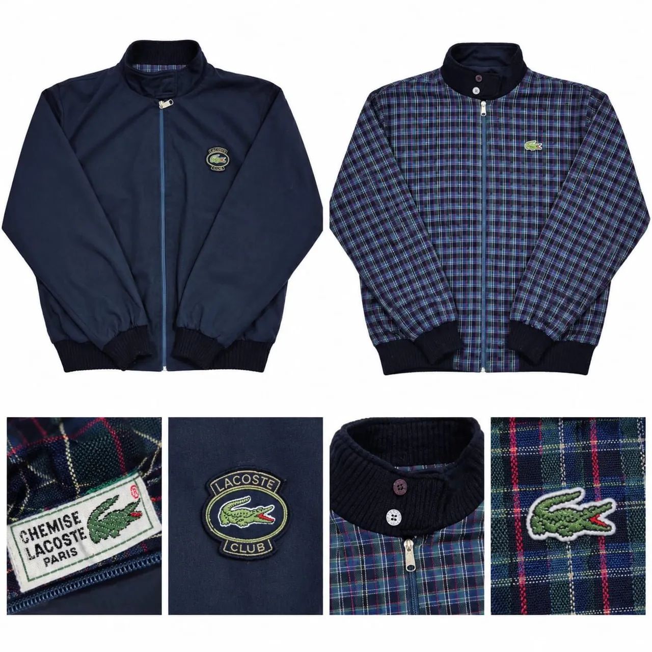 Jaqueta lacoste dupla face