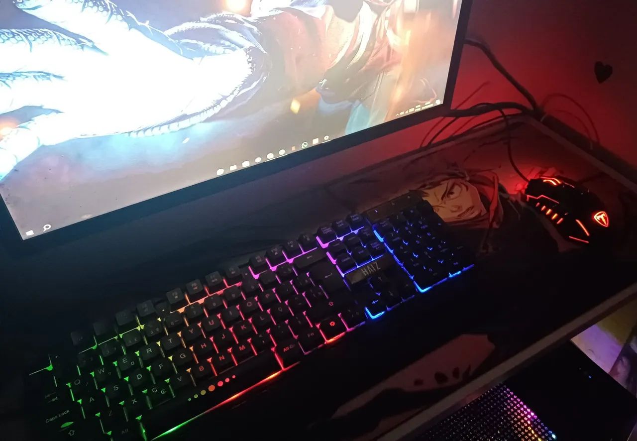 Teclado e mouse gamer - Foto 2