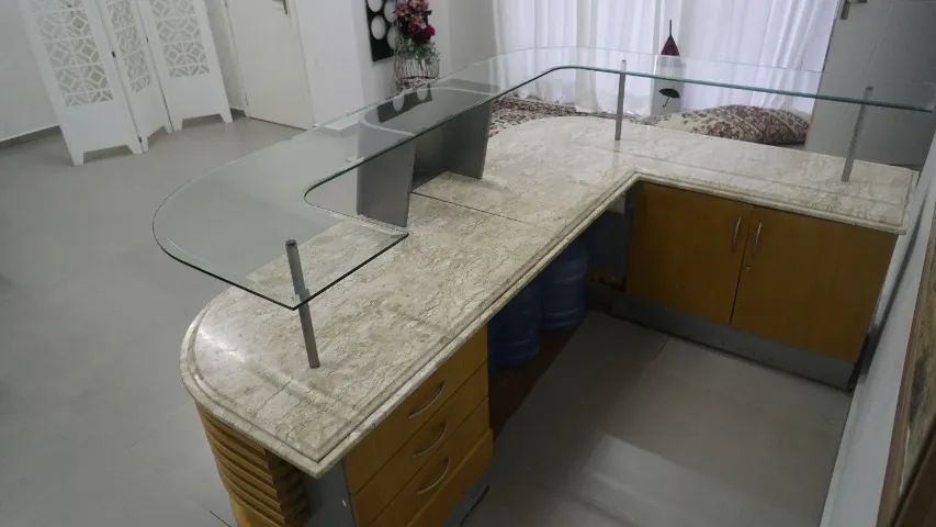 Balcão de atendimento premium mármore  - Foto 3