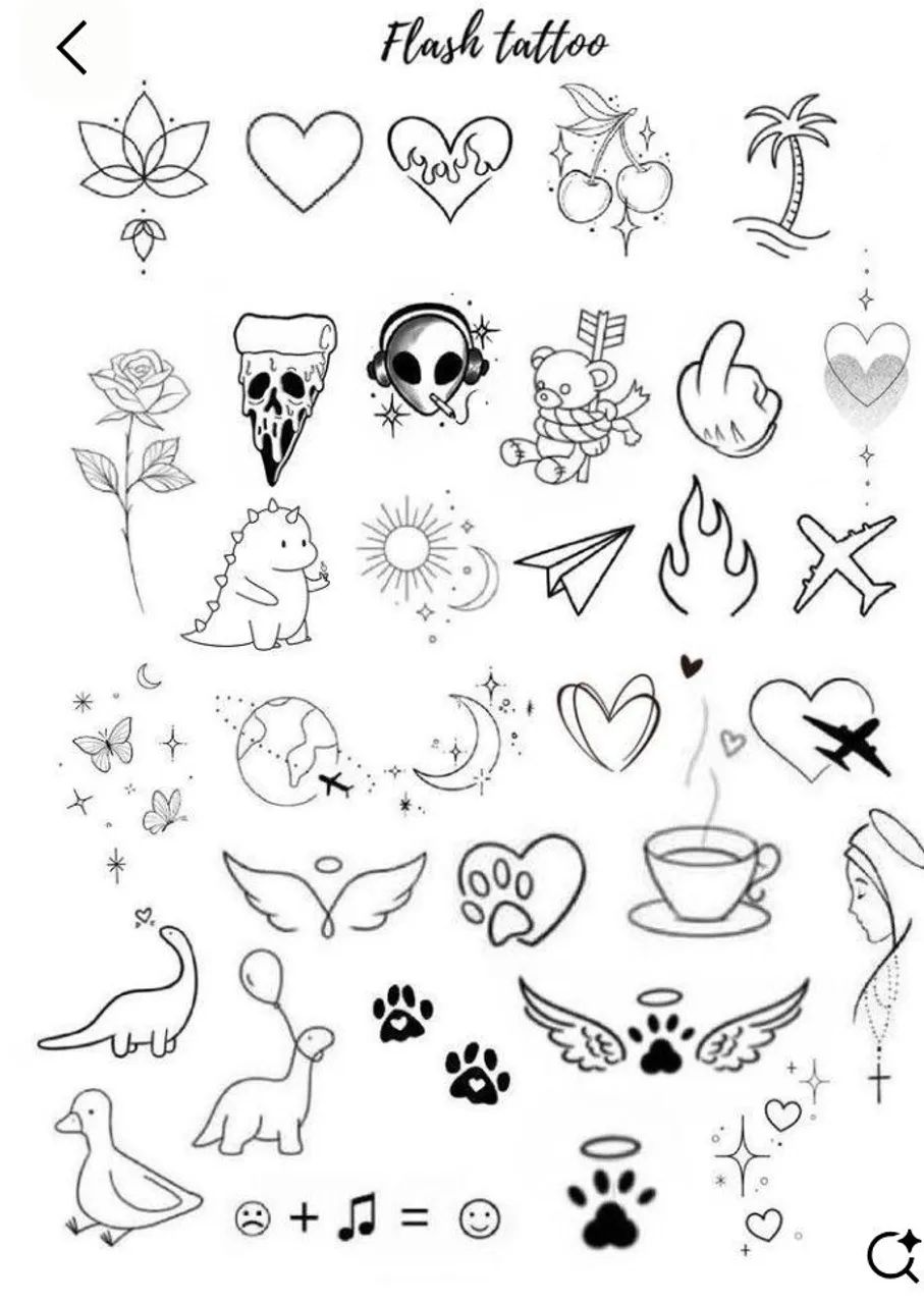 TATUAGENS MINIMALISTA  - Foto 4