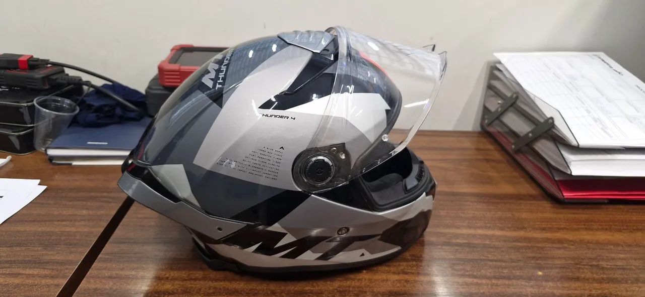 CAPACETE MT THUNDER 4 importado da Espanha  - Foto 3