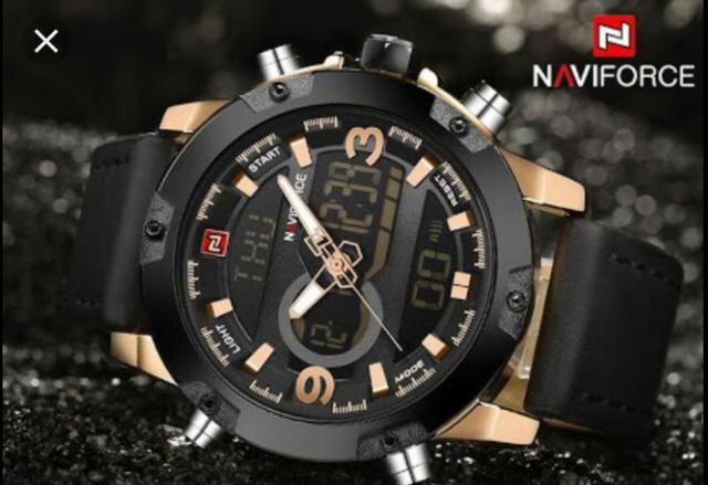 Relógio naviforce original analógico e digital lacrada promoção só hoje