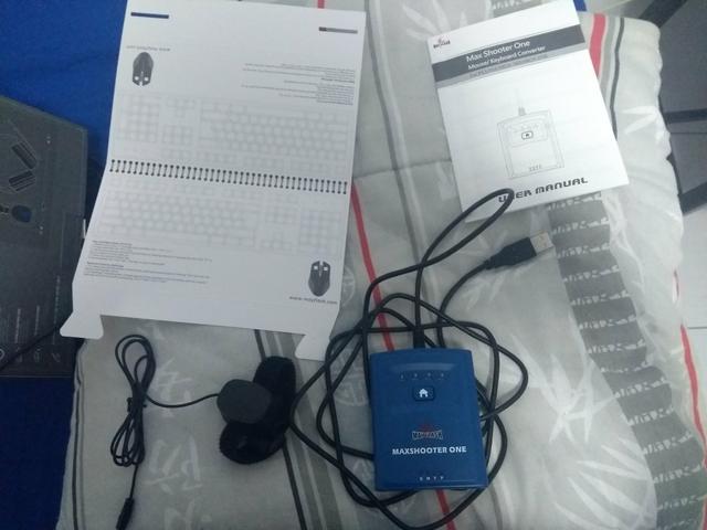 MaxShooter One , adaptador de mouse e teclado - Foto 3
