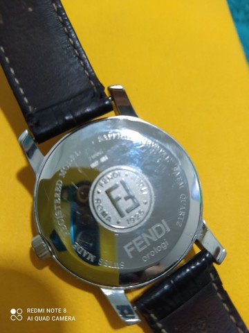 Relógio Fendi Suíço com manual estojo e certificado eta - Foto 4