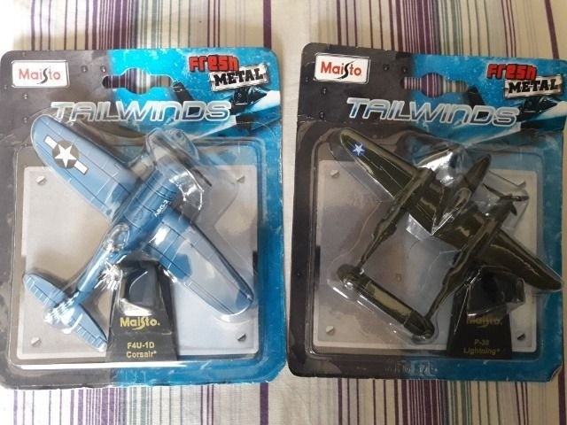 Miniatura Maisto lote 7 aviões - Foto 2