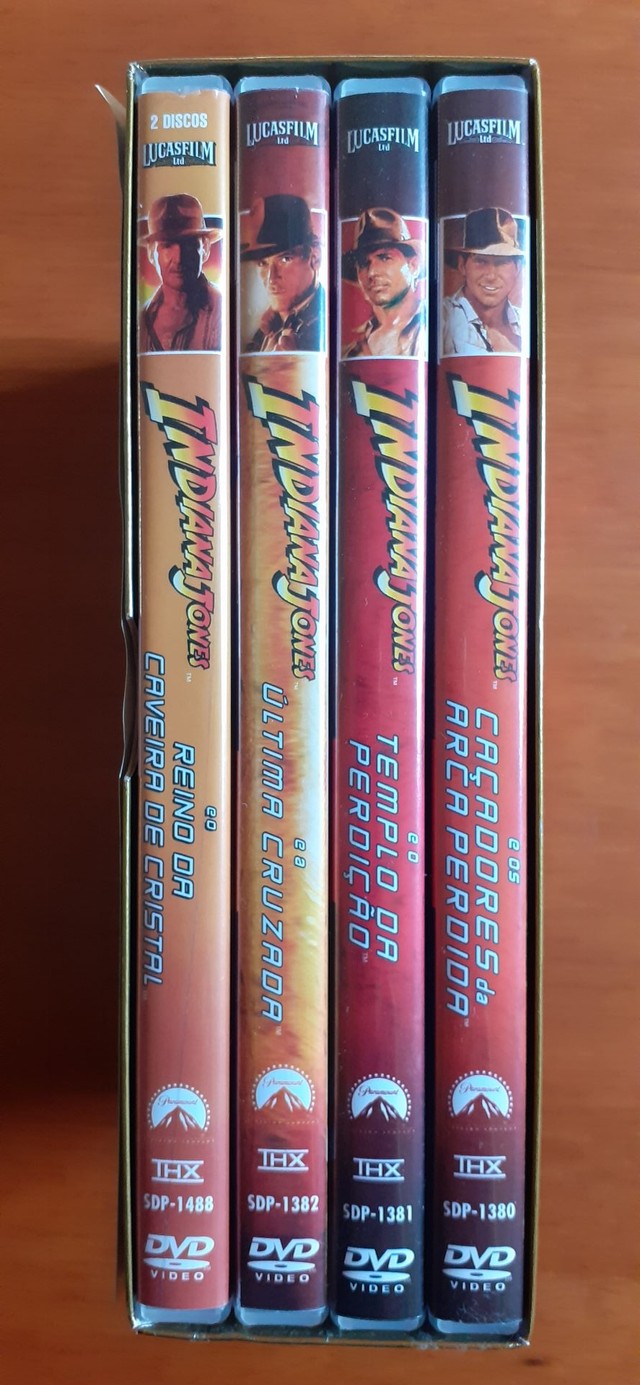 DVD Box Indiana Jones - 4 Filmes. - Foto 4