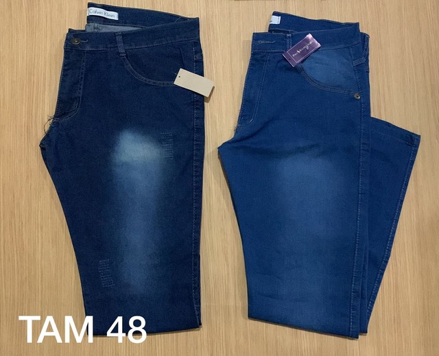 Calça Masculina Jeans com Lycra na Promoção 