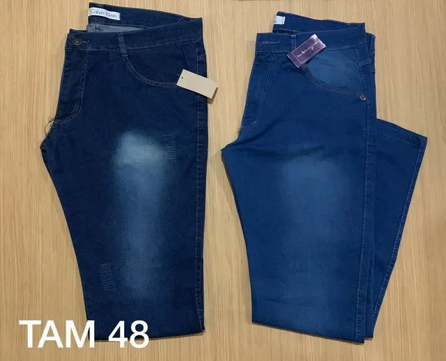 Calça Masculina Jeans com Lycra na Promoção