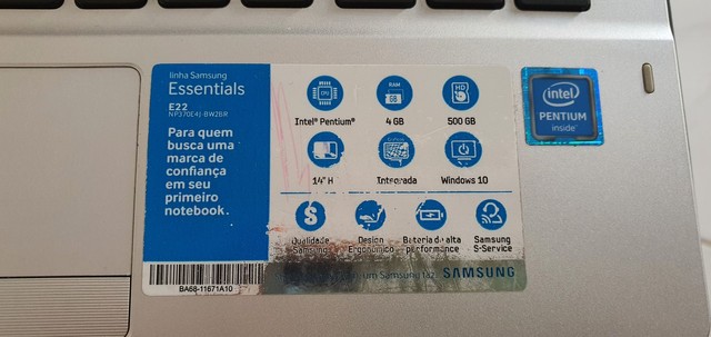 Notebook Samsung Essentials - Abaixei o preço pra vender logo! - Foto 4