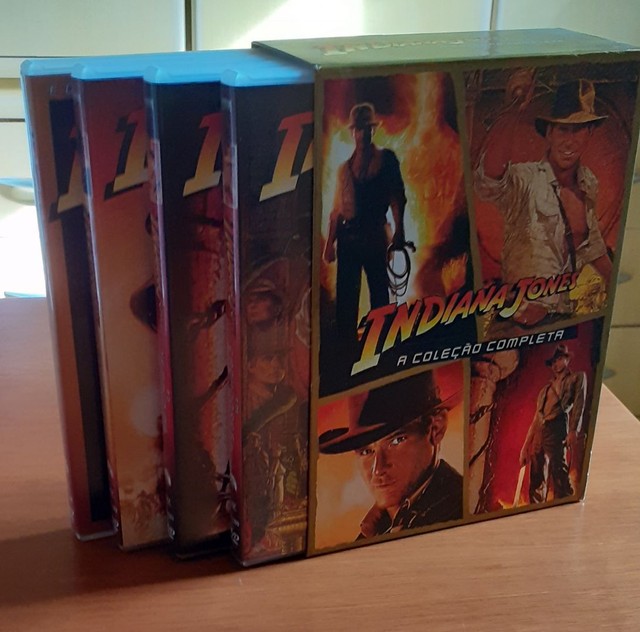 DVD Box Indiana Jones - 4 Filmes. - Foto 3
