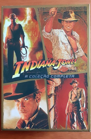 DVD Box Indiana Jones - 4 Filmes.