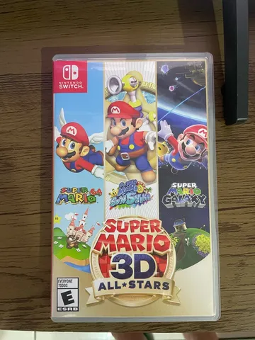 Para Venda Jogo Super Mario 3D All Stars Switch, como novo