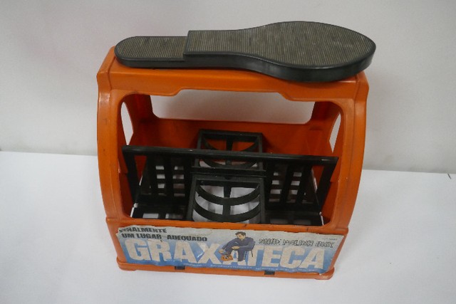 caixa de sapateiro antiga graxateca - Foto 3