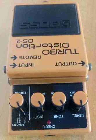 Pedal De Efeito Boss Distortion Ds - 2 Laranja - Foto 3