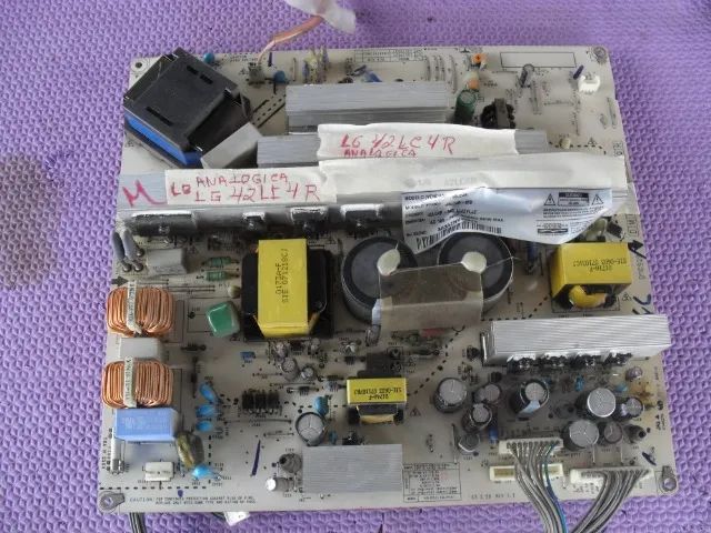 Tv  lg 42 lc4r placas  - Foto 3