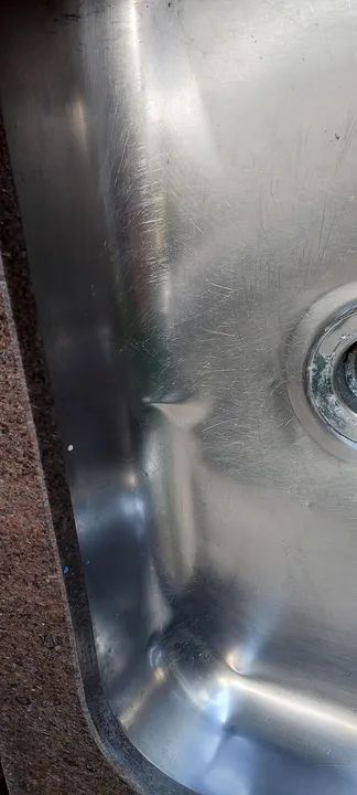 Bancada pia cozinha em granito com cuba - Foto 3