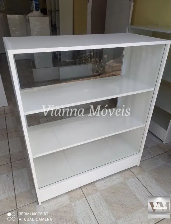 Balcão Caixa + 4 Balcões Vitrine - NOVO - Foto 4
