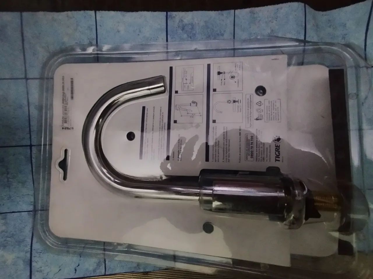 Torneira banheiro bica de mesa  - Foto 2