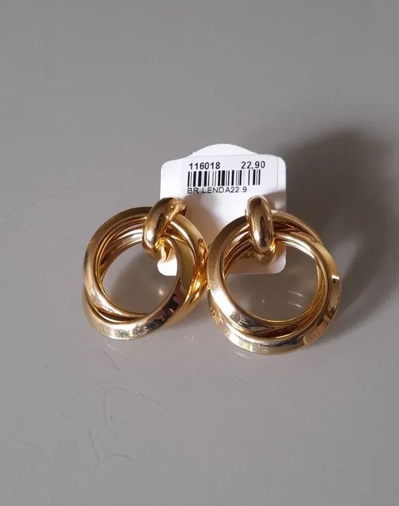 Argola Folheados  - Foto 2