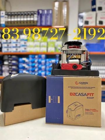 Motor para portão Garen DZ casa 10 segundos com instalação inclusa - Foto 4