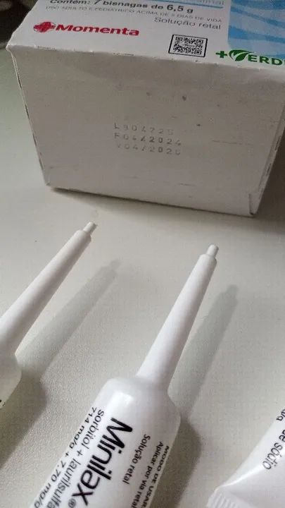 Minilax (sorbitol + laurilsulfato de sódio 714 mg/g + 7,7 mg/g) - Foto 3