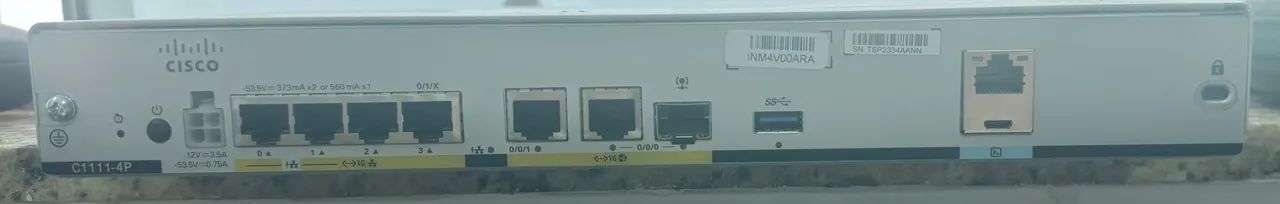 ROTEADOR CISCO ISR 1100 SERIES C1111-4P - Foto 5
