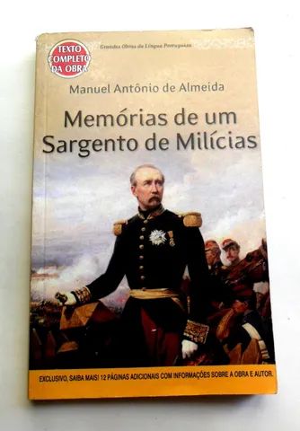 Memórias de um sargento de milícias livro manuel antonio almeida em bom estado 