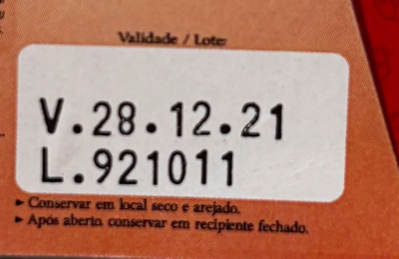 IMPECÁVEL- Datadora Registron 110V - Val/Lote/Fab - Foto 4