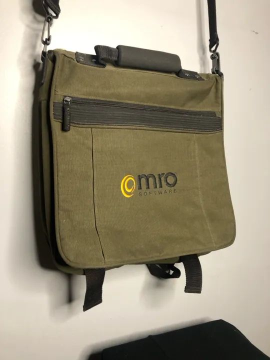 Mochila 2 em 1 lona verde