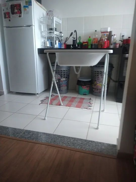 Banheira para Bebê - semi nova  - Foto 4