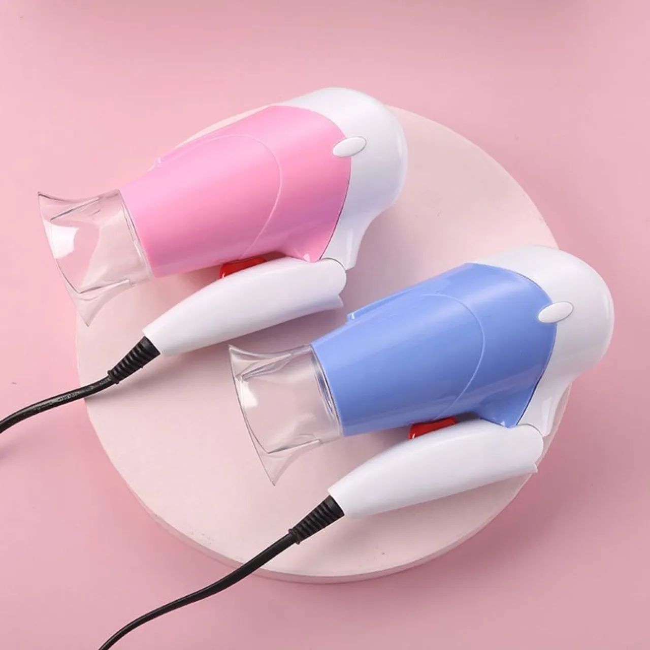 Mini Secador de Cabelo Portátil Dobrável 1400w 