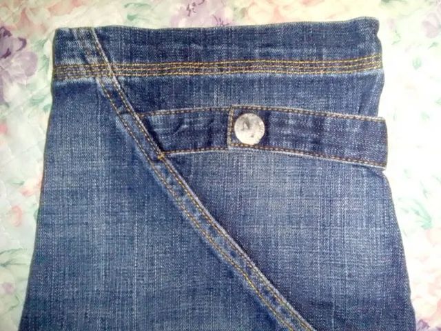 SHORT JEANS N°40. FEM. (BLACK JACK) USADO. - Foto 4