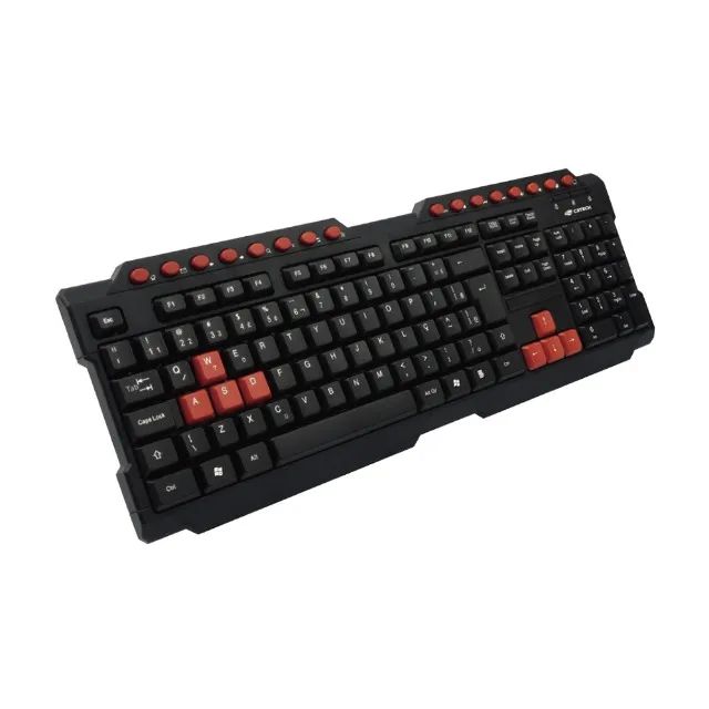 Teclado Gamer C3Tech KG-10 Black/Red - WZetta - Foto 2