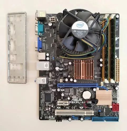 Kit Placa mãe socket 775 Ddr 2 4gb  - Foto 3