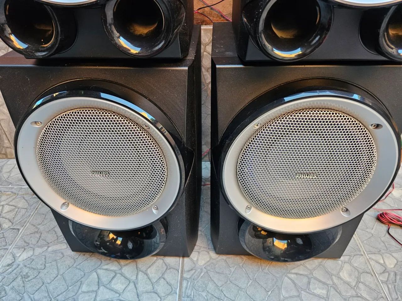 06 Caixas de Som Philips Potentes "desapego"  - Foto 4