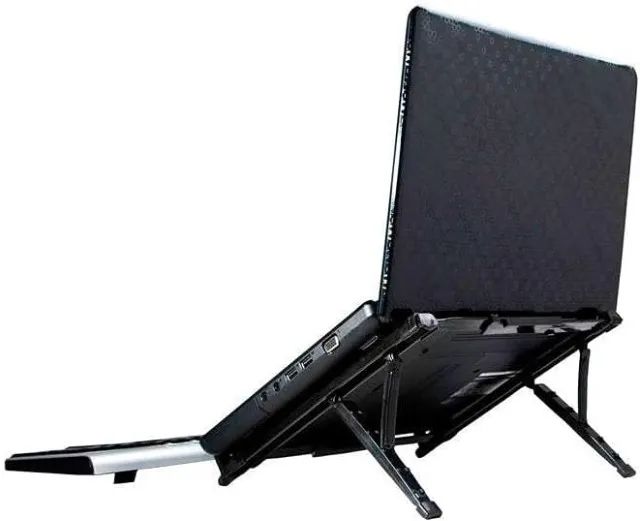 Suporte Notebook Regulável Preto - Foto 3
