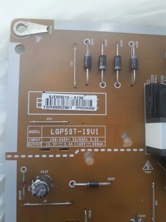 Placa fonte LG 50 polegadas - Foto 2