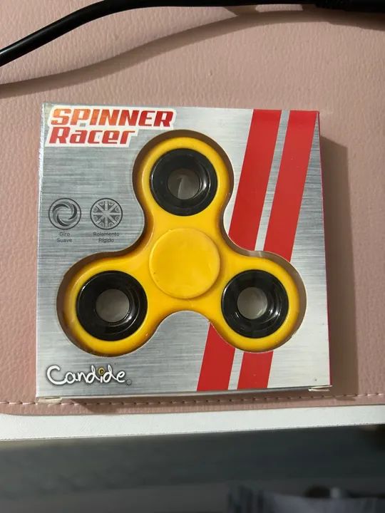 Spinner Racer Candide - Amarelo
