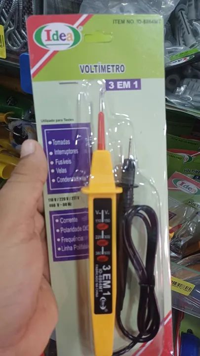 Voltímetro multi teste medidor tensão 1