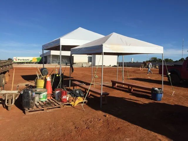 Tenda 3x3 piramidal tubular - Foto 6