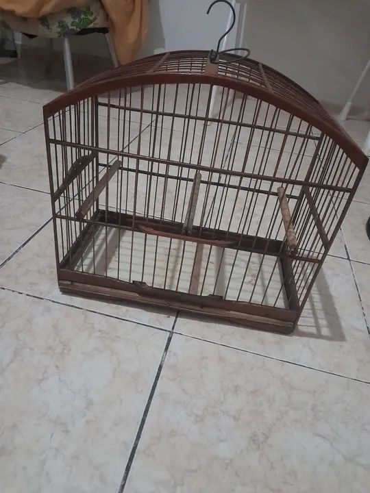 Gaiola de trinca ferro, madeira boa