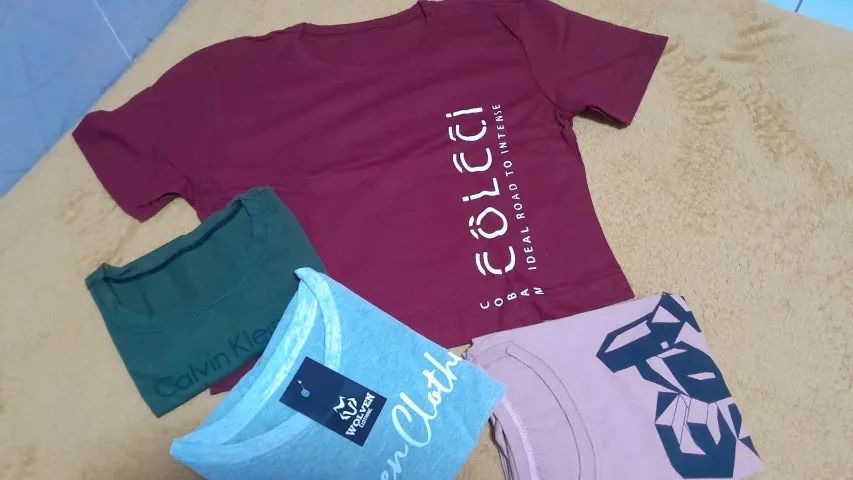 Vendem-se Blusas 100% Algodão! - Foto 3